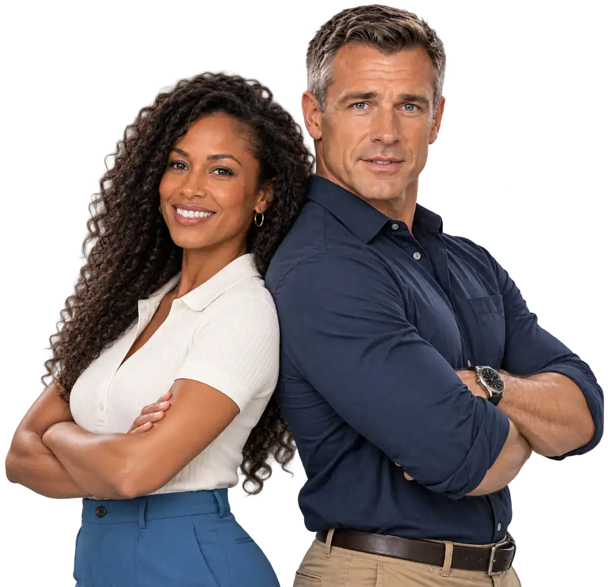 Maya Collins and Grant Walker, our virtual hosts